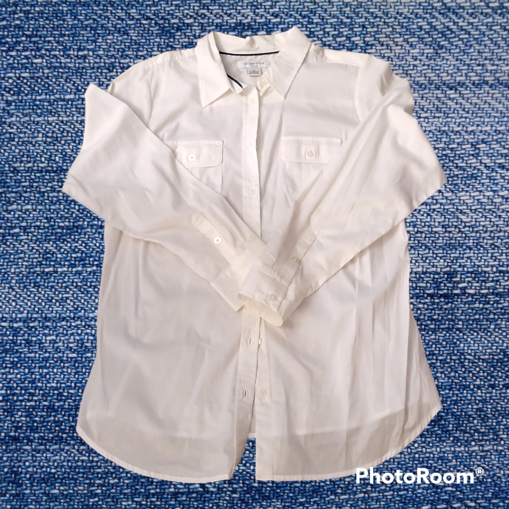 Liz Claiborne Women's Button Down Blouse Sz 1X